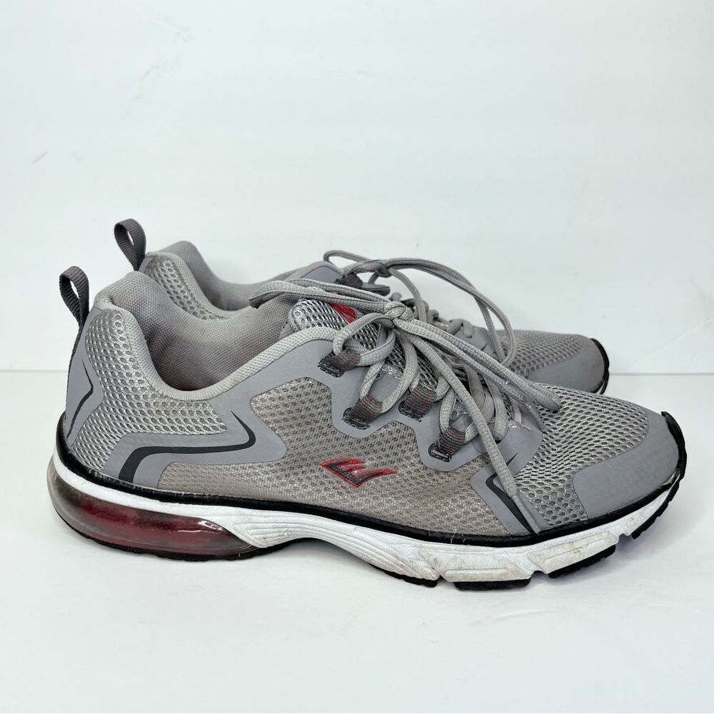 Everlast Grey and Red Running Sneakers